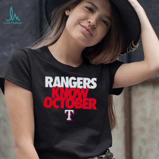 Rangers Know October Shirt