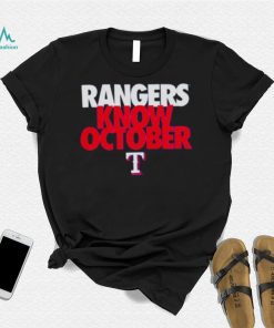 Rangers Know October Shirt