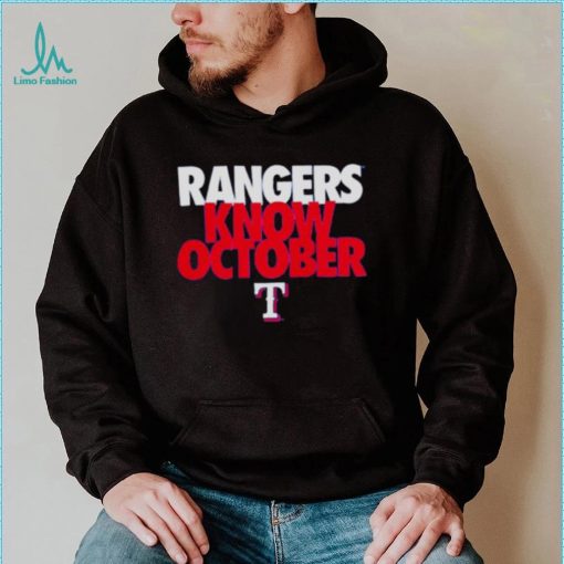 Rangers Know October Shirt