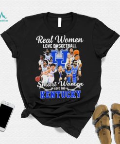 Real Women Love Basketball Smart Women Love The Kentucky Shirt