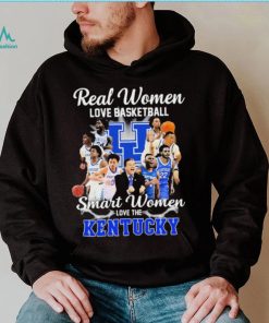 Real Women Love Basketball Smart Women Love The Kentucky Shirt