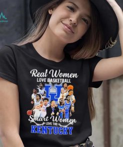 Real Women Love Basketball Smart Women Love The Kentucky Shirt