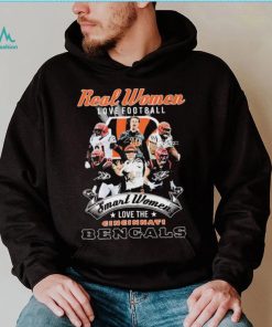 Real Women Love Football Smart Women Love The Cincinnati Bengals Shirt