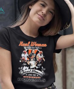 Real Women Love Football Smart Women Love The Cincinnati Bengals Shirt