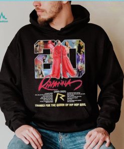 Rihanna thanks for the queen of hip hop soul 2003 2023 shirt