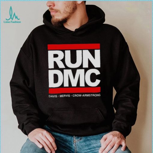 Run DMC Davis Mervis Crow Armstrong shirt