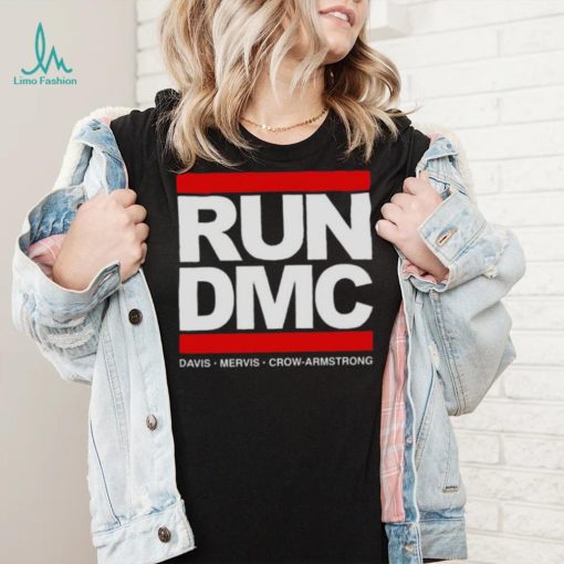 Run DMC Davis Mervis Crow Armstrong shirt