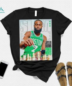 SLAM 242 Jaylen Brown power moves shirt