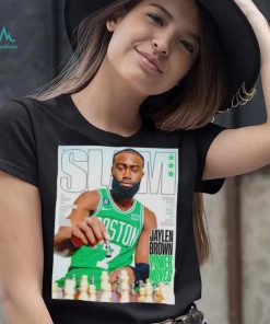 SLAM 242 Jaylen Brown power moves shirt