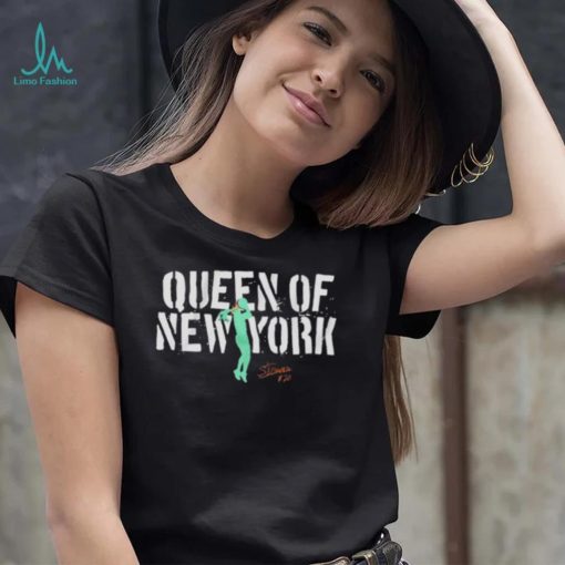 Sabrina Ionescu Queen of NY signature T shirt