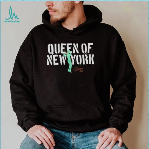 Sabrina Ionescu Queen of NY signature T shirt