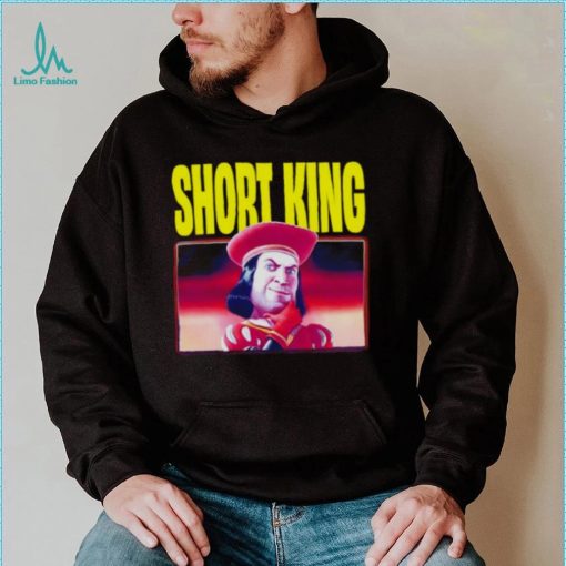 Shrek Lord Farquaad short king shirt