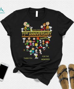 Snoopy 73rd Anniversary 1950 2023 Peanuts Shirt