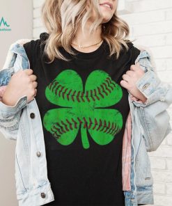 St Patrick’s Day Shamrock Baseball Lover T Shirt