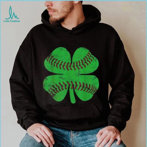 St Patrick’s Day Shamrock Baseball Lover T Shirt