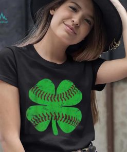 St Patrick’s Day Shamrock Baseball Lover T Shirt