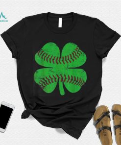 St Patrick’s Day Shamrock Baseball Lover T Shirt