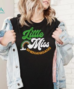 St’ Patrick’s Day little miss Shenanigans T shirt