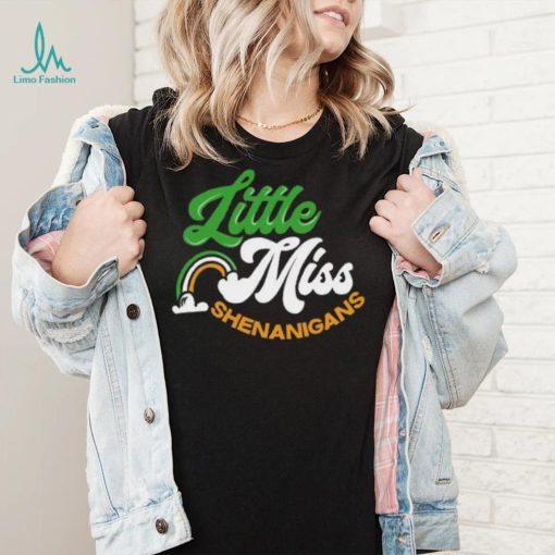 St’ Patrick’s Day little miss Shenanigans T shirt