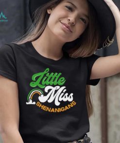 St’ Patrick’s Day little miss Shenanigans T shirt