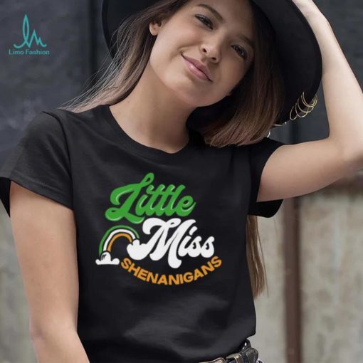 St’ Patrick’s Day little miss Shenanigans T shirt