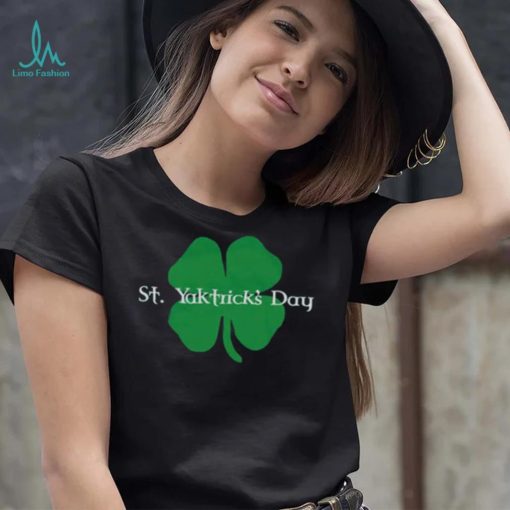 St. Yatrick’s day shamrock shirt