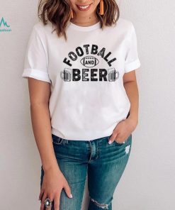 Super Bowl Football And Beer Shirt