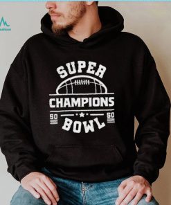 Super Bowl Football Champions Shirt
