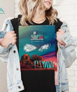 Super Bowl LVII Kansas City Chiefs Vs Philadelphia Eagles 2023 Poster Shirt