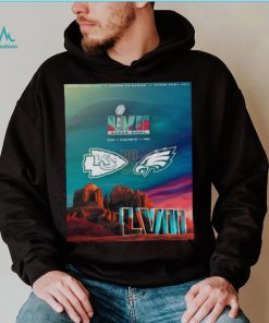 Super Bowl LVII Kansas City Chiefs Vs Philadelphia Eagles 2023 Poster Shirt