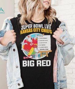 Super Bowl LVII Kansas city Chiefs big red job well done shirt