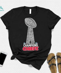 Super Bowl champions Chiefs Andy Reid Mahomes Kelce shirt