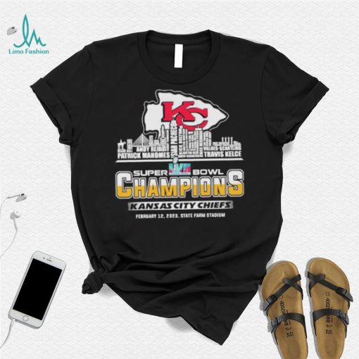 Super Bowl champions Kansas city Chiefs Patrick Mahomes Travis Kelce shirt