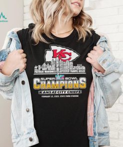 Super Bowl champions Kansas city Chiefs Patrick Mahomes Travis Kelce shirt