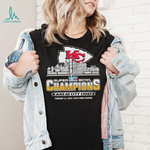 Super Bowl champions Kansas city Chiefs Patrick Mahomes Travis Kelce shirt