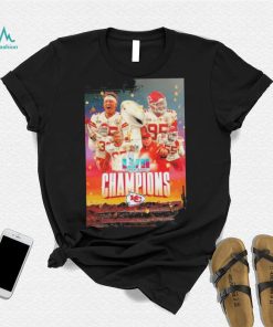 Super bowl LVII champions Kansas city Chiefs poster sport shirt