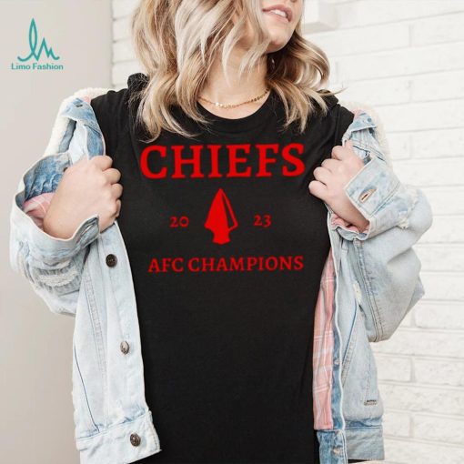 Super bowl lviI Chiefs vs eagles Chiefs 2023 AFC champions shirt