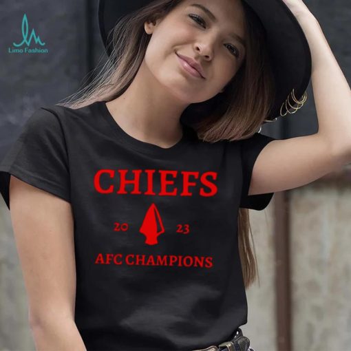 Super bowl lviI Chiefs vs eagles Chiefs 2023 AFC champions shirt