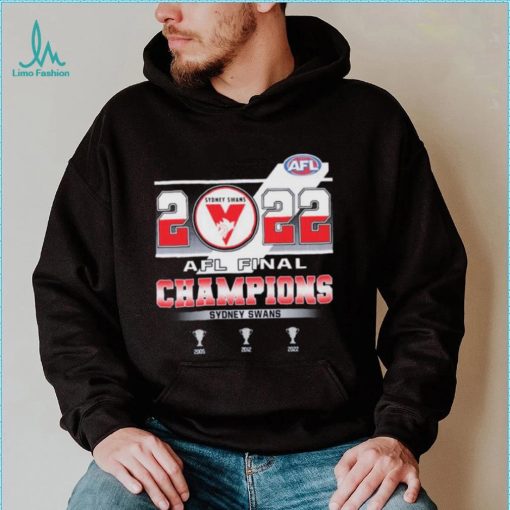 Sydney Swans 2022 AFL Final Champions Shirt