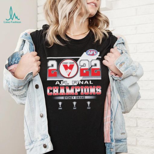 Sydney Swans 2022 AFL Final Champions Shirt