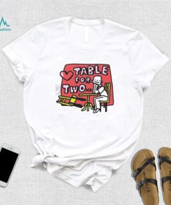 Table for twonk shirt