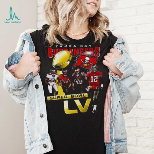 Tampa Bay Buccaneers super bowl LVI signatures T shirt