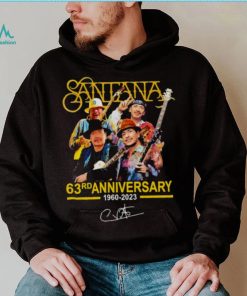 Thank You For The Memories Santana 63rd Anniversary 1960 2023 shirt