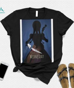 The Addam Wed Wednesday violin shirt