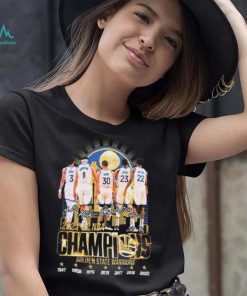 The Gold Blood Warriors 2021 22 Nba Champions Golden State Warriors Shirt