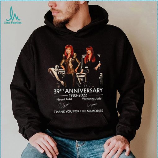 The Judds T Shirt The Judds Naomi Wynonna Anniversary 2022 Thank You For The Memories shirt