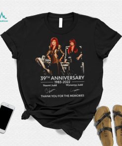 The Judds T Shirt The Judds Naomi Wynonna Anniversary 2022 Thank You For The Memories shirt