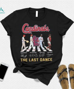 The Last Dance Cardinals Abbey Road Signatures Shirt