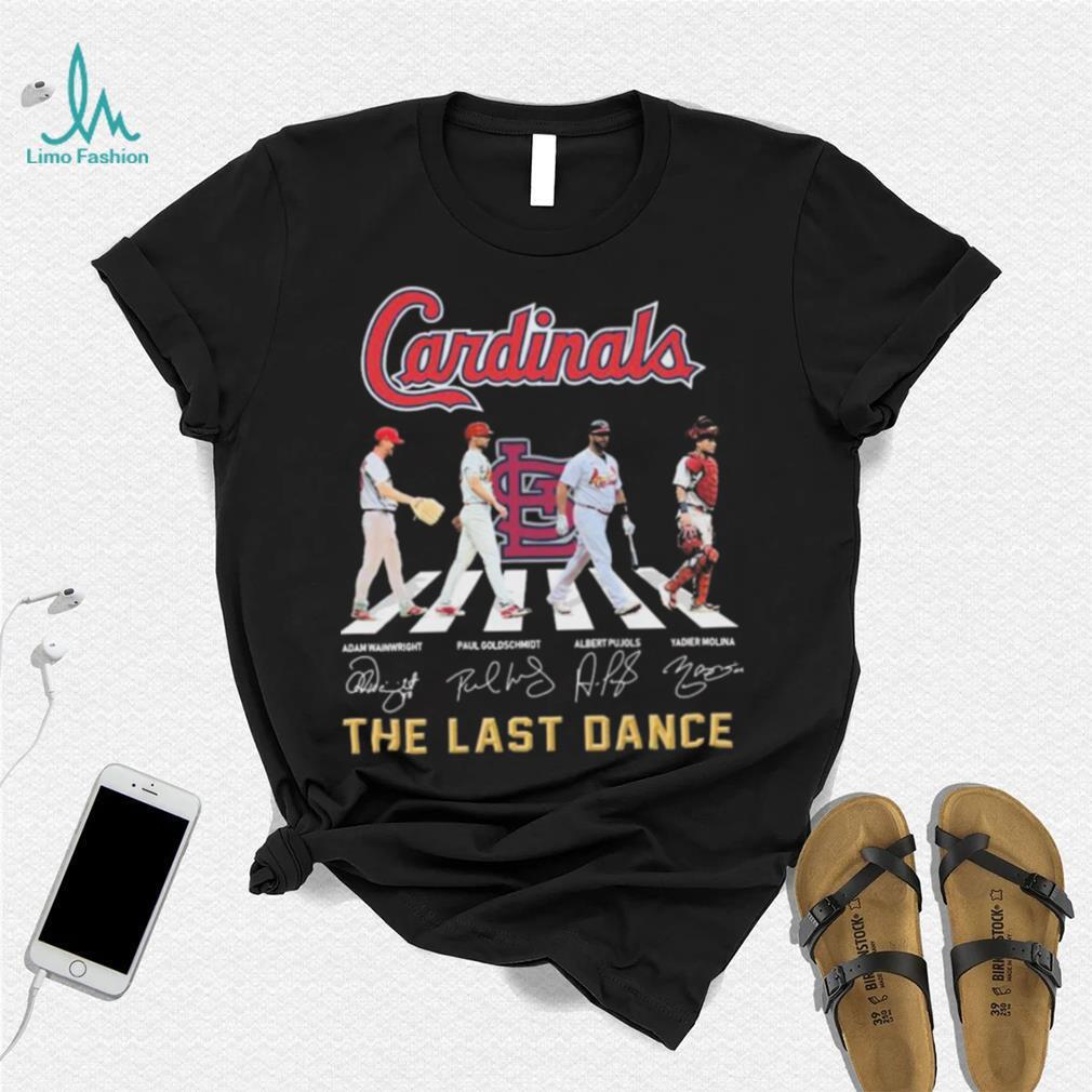 The Last Dance Cardinals Abbey Road Signatures Shirt - Limotees