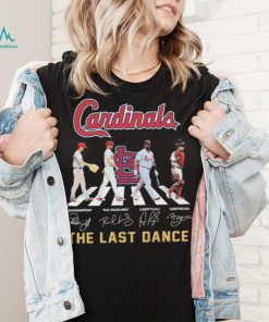 The Last Dance Cardinals Abbey Road Signatures Shirt